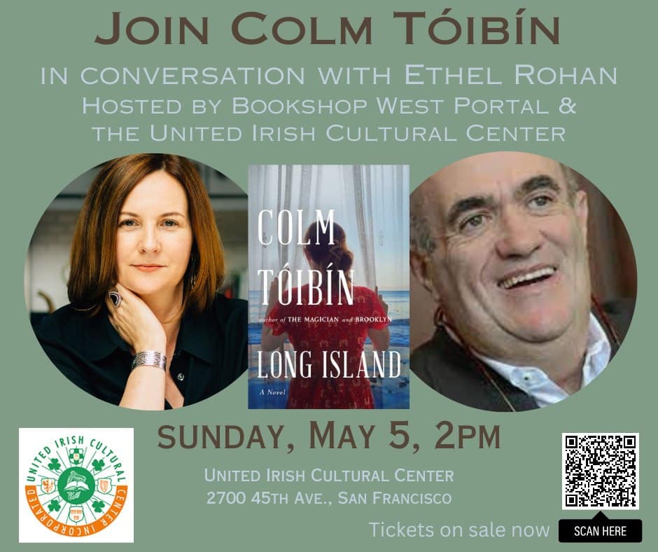Colm Tobin in conversation with Ethel Rohan